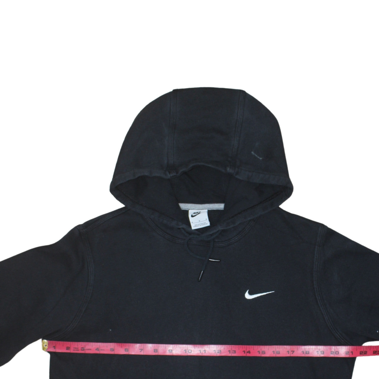 Mens UK Size M Nike Black Pullover Hoodie