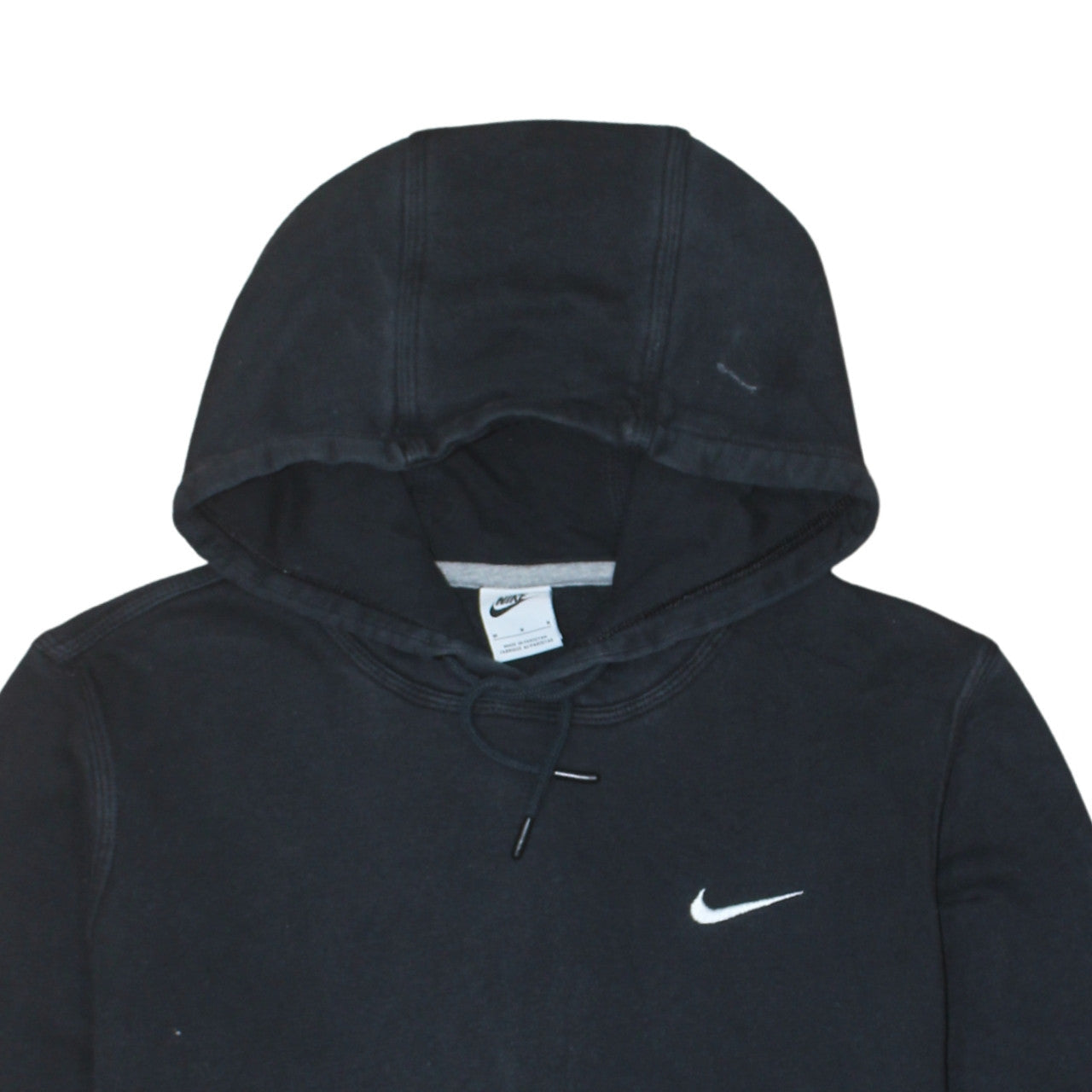 Mens UK Size M Nike Black Pullover Hoodie