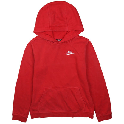 Womens UK Size XL Nike Red Pullover Hoodie