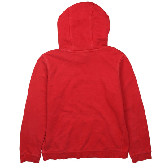 Womens UK Size XL Nike Red Pullover Hoodie