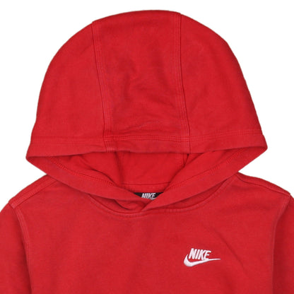 Womens UK Size XL Nike Red Pullover Hoodie