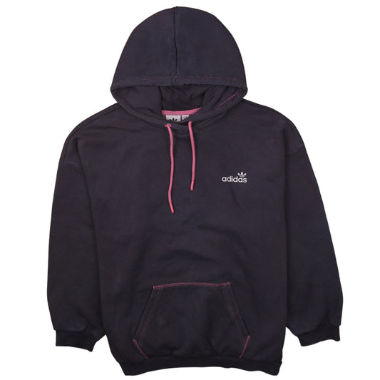 Womens UK Size 16 adidas Black Pullover Hoodie