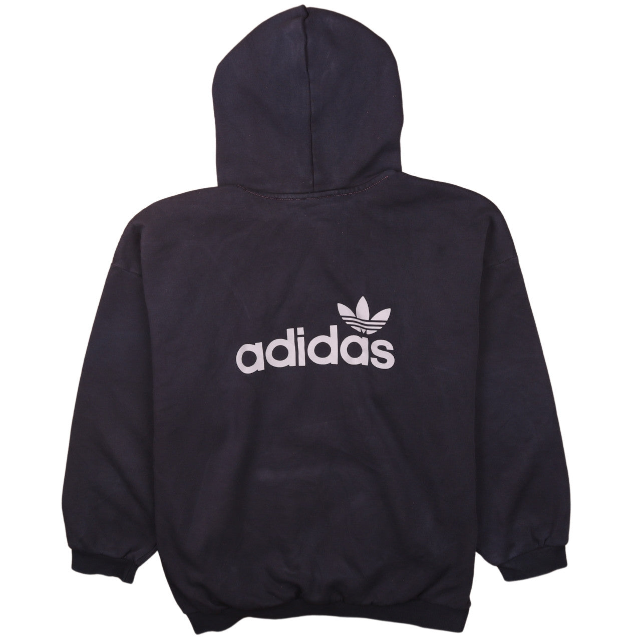 Womens UK Size 16 adidas Black Pullover Hoodie