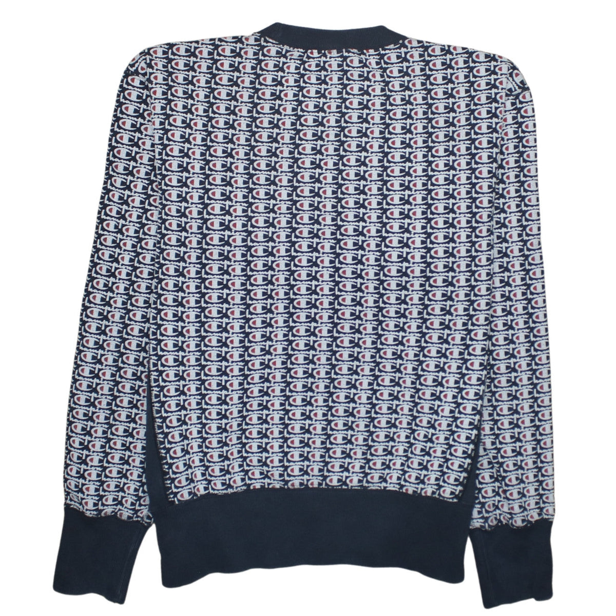 Mens UK Size M Champion Blue Pullover Sweatshirt