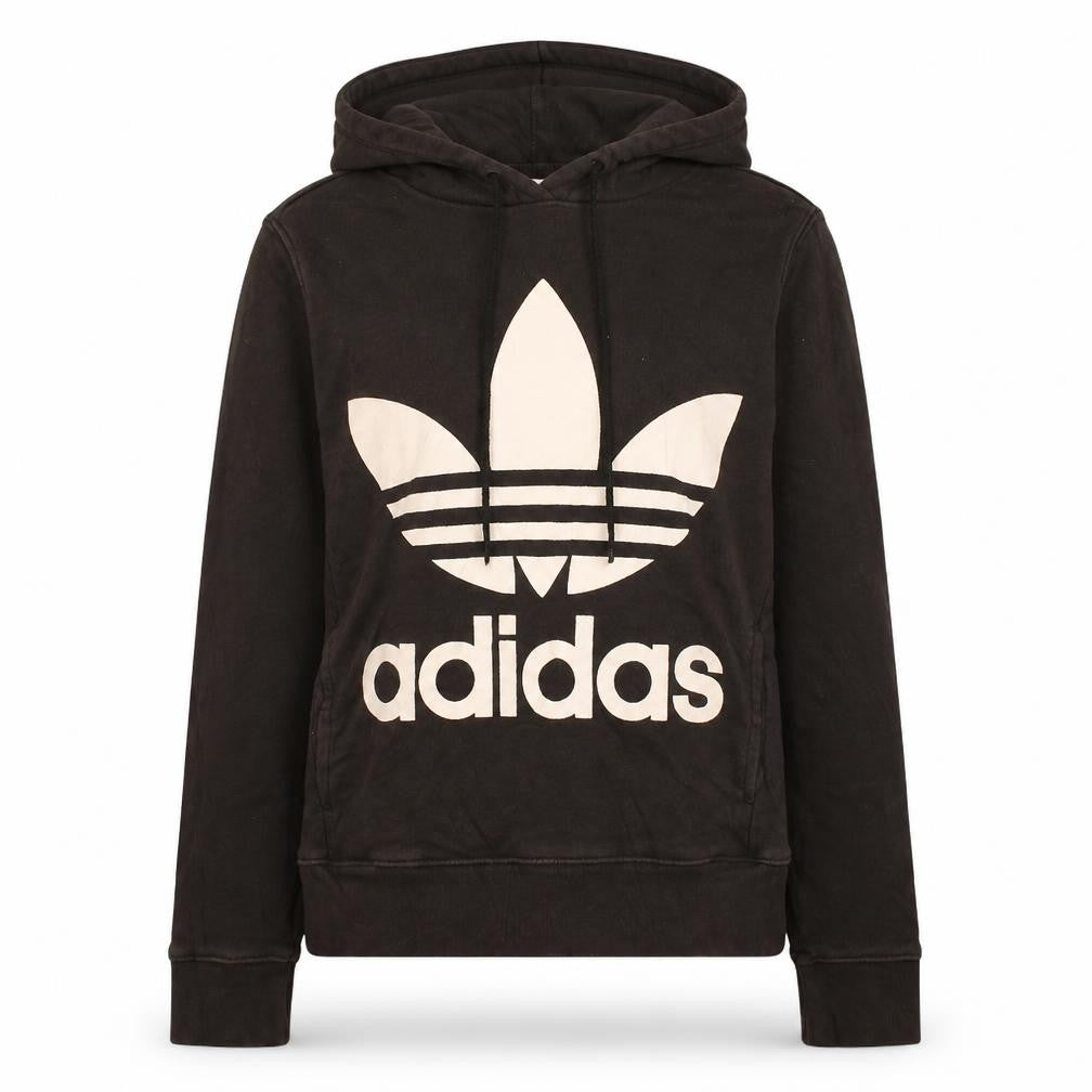 Womens UK Size XS adidas Black Pullover Hoodie