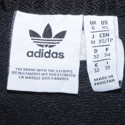 Womens UK Size XS adidas Black Pullover Hoodie