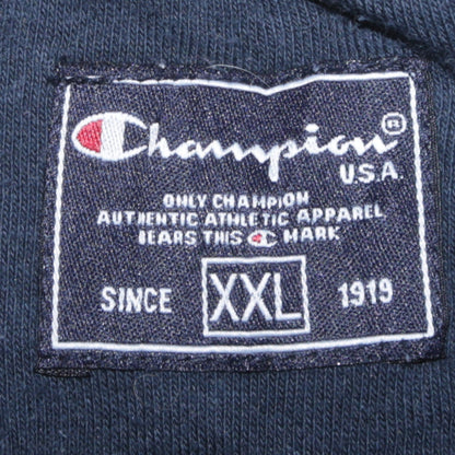 Mens UK Size 2XL Champion Blue Pullover Sweatshirt