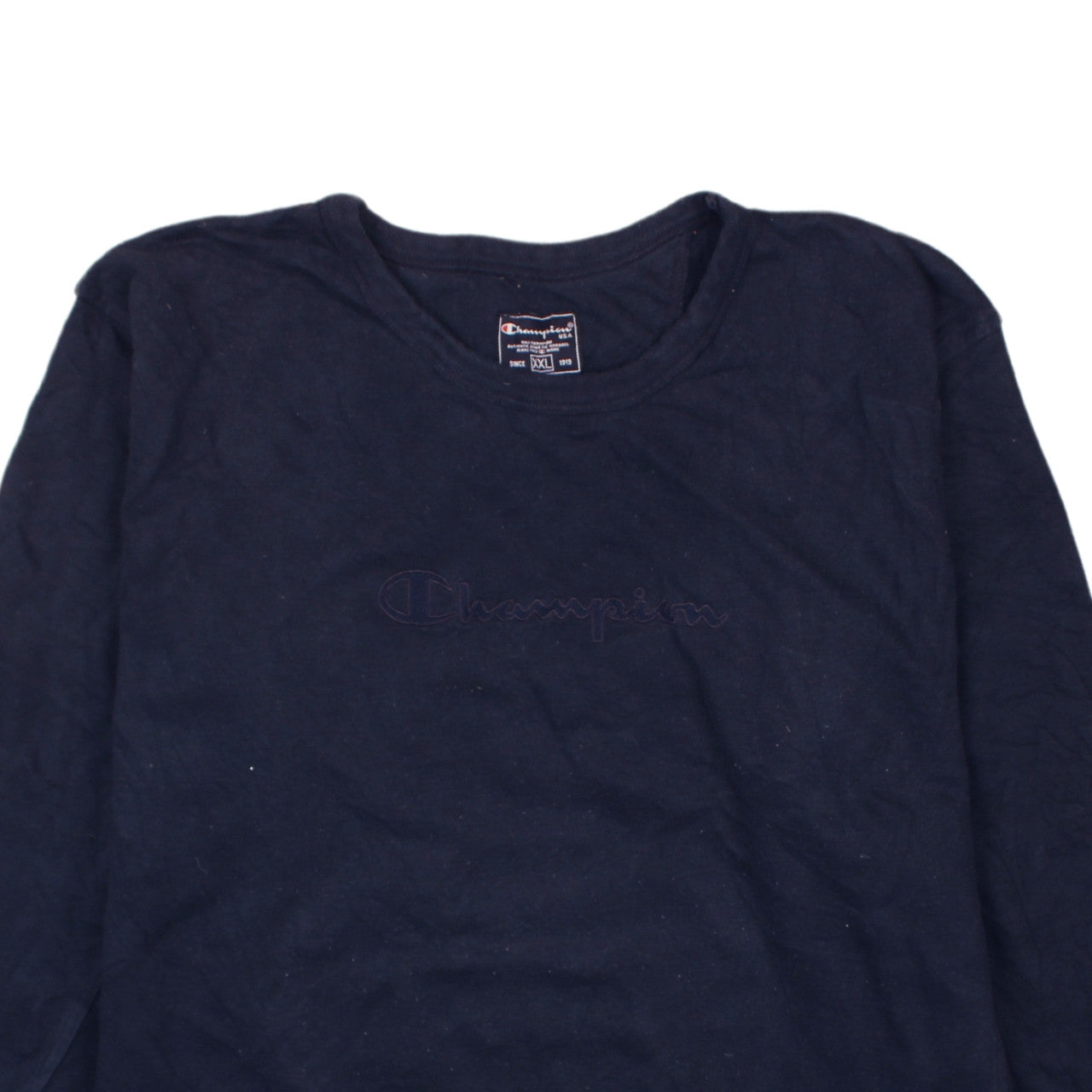 Mens UK Size 2XL Champion Blue Pullover Sweatshirt