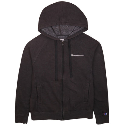 Mens UK Size S Champion Black Full Zip Hoodie