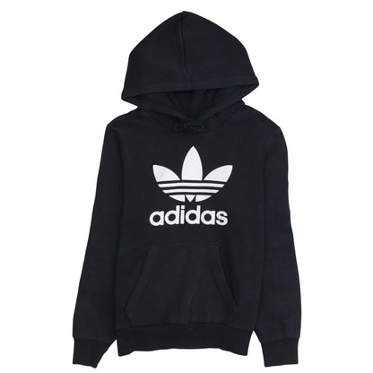 Womens UK Size 12 adidas Black Pullover Hoodie