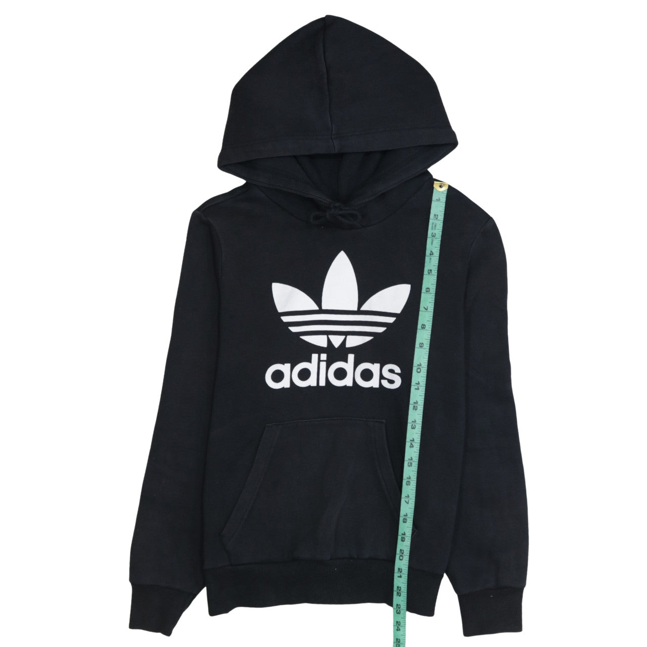 Womens UK Size 12 adidas Black Pullover Hoodie