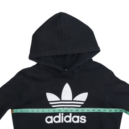 Womens UK Size 12 adidas Black Pullover Hoodie