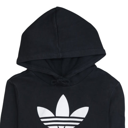 Womens UK Size 12 adidas Black Pullover Hoodie