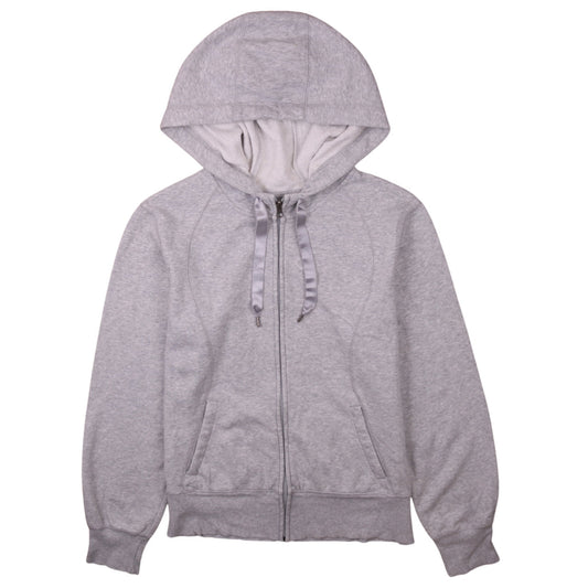 Womens UK Size L Champion Grey Full Zip Hoodie