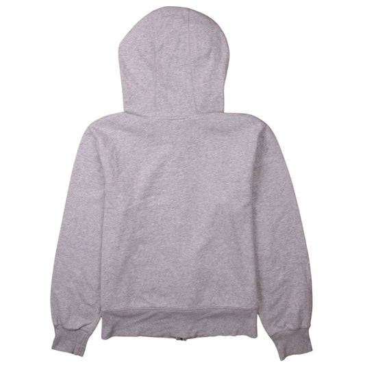 Womens UK Size L Champion Grey Full Zip Hoodie
