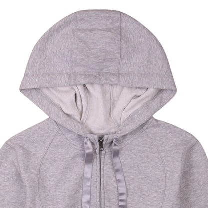 Womens UK Size L Champion Grey Full Zip Hoodie