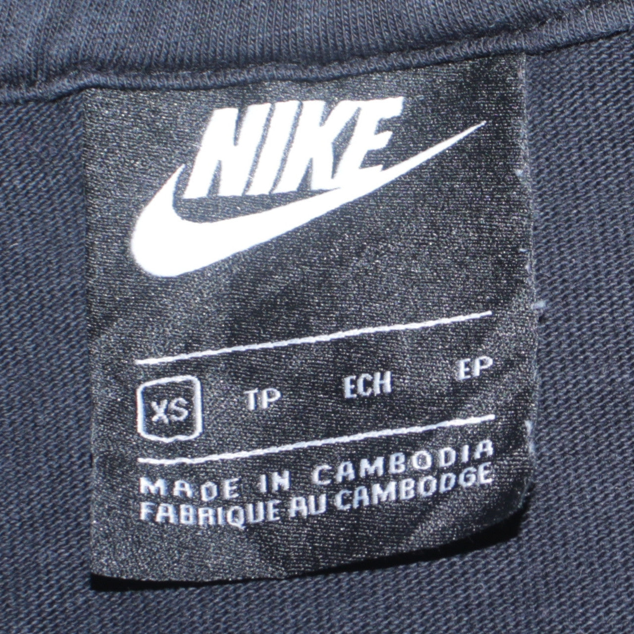 Womens UK Size XS Nike Black Full Zip Hoodie