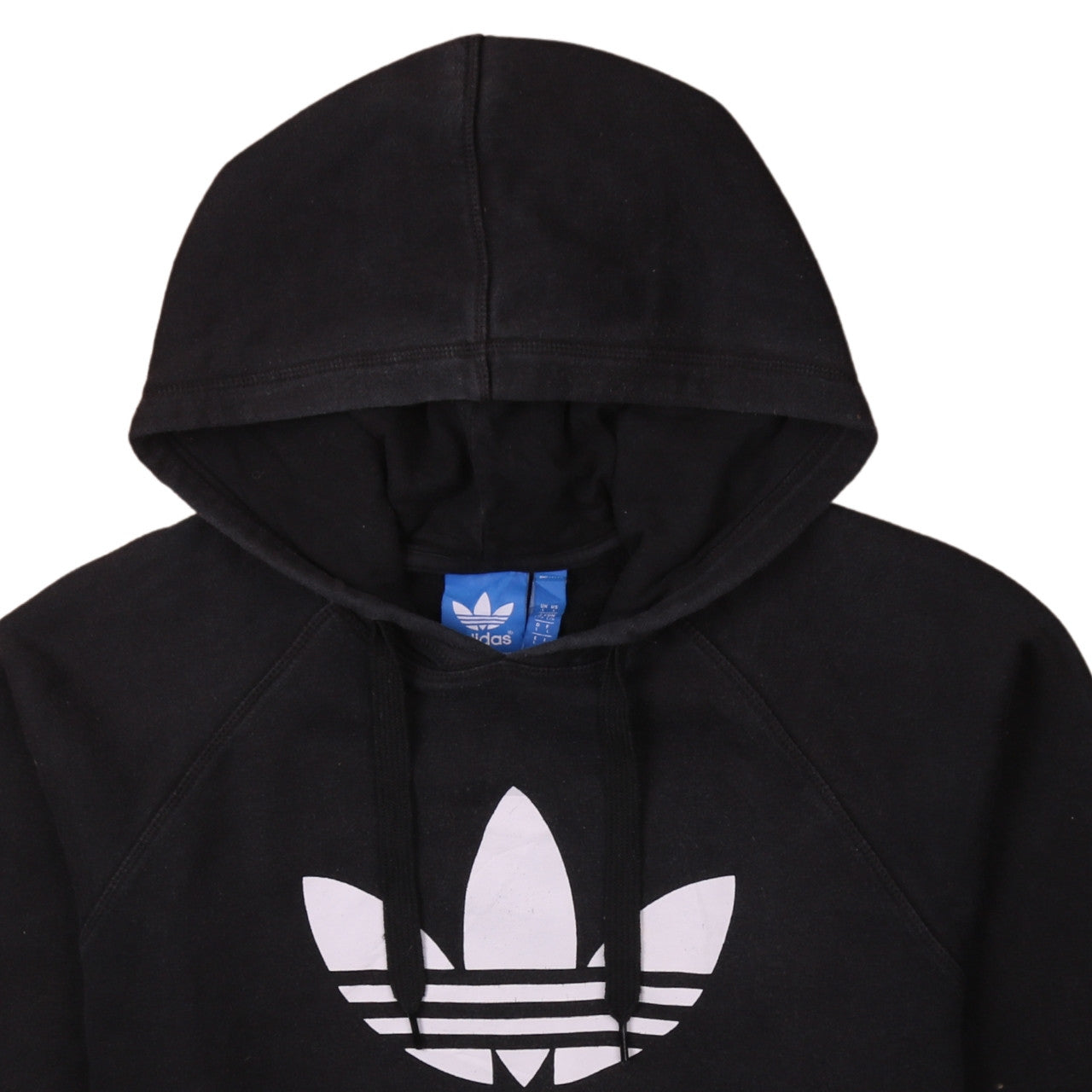 Mens UK Size L adidas Black Pullover Hoodie