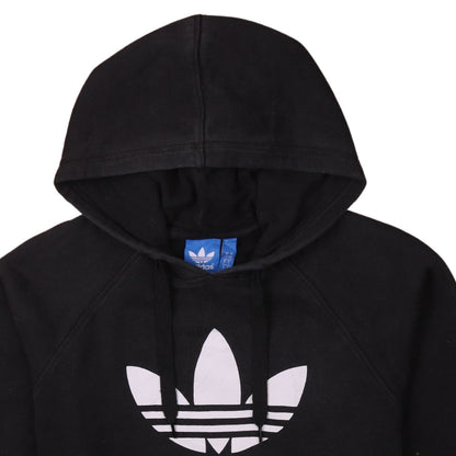 Mens UK Size L adidas Black Pullover Hoodie