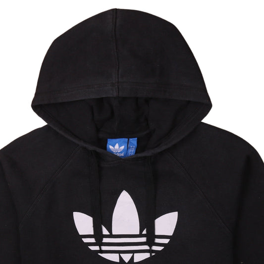 Mens UK Size L adidas Black Pullover Hoodie