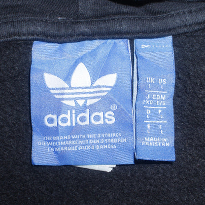 Mens UK Size L adidas Black Pullover Hoodie