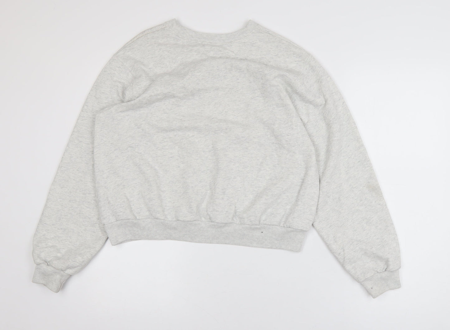 Womens UK Size 2XS Hollister Grey Pullover Sweatshirt