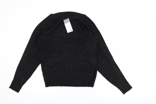Womens UK Size 2XS Primark Black Pullover Jumper