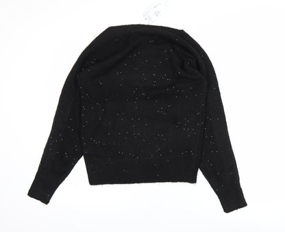 Womens UK Size 2XS Primark Black Pullover Jumper