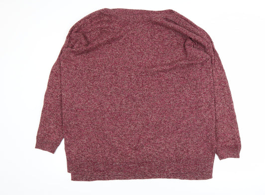 Womens UK Size XL Old Navy Red Pullover Jumper