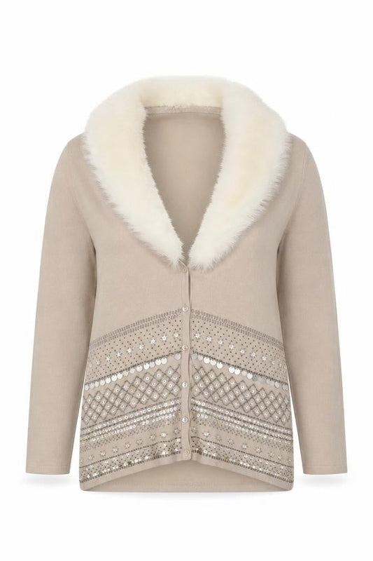 Womens UK Size S JFW Beige Basic Jacket