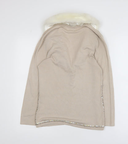 Womens UK Size S JFW Beige Basic Jacket