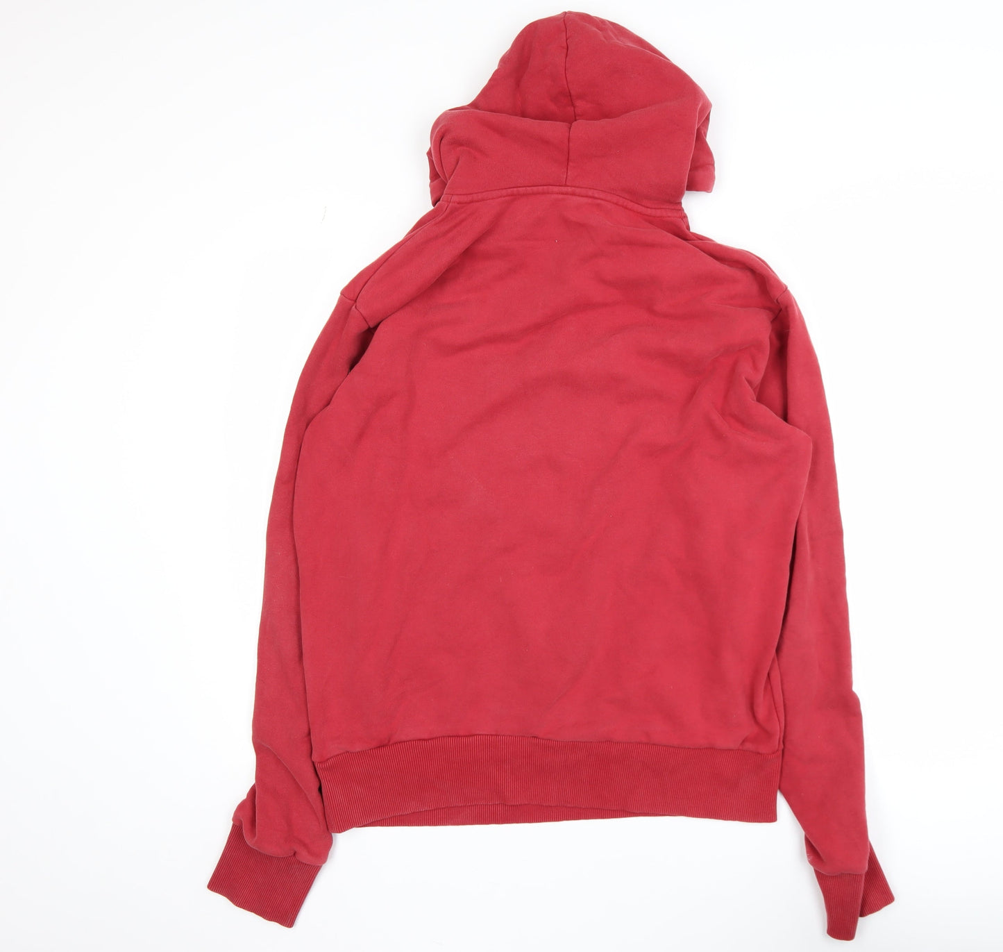 Mens UK Size L Superdry Red Pullover Hoodie