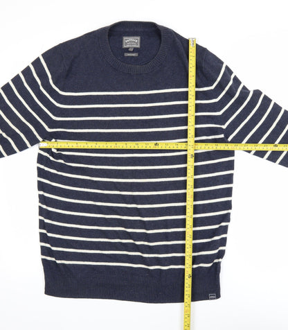 Mens UK Size M FatFace Blue Pullover Jumper