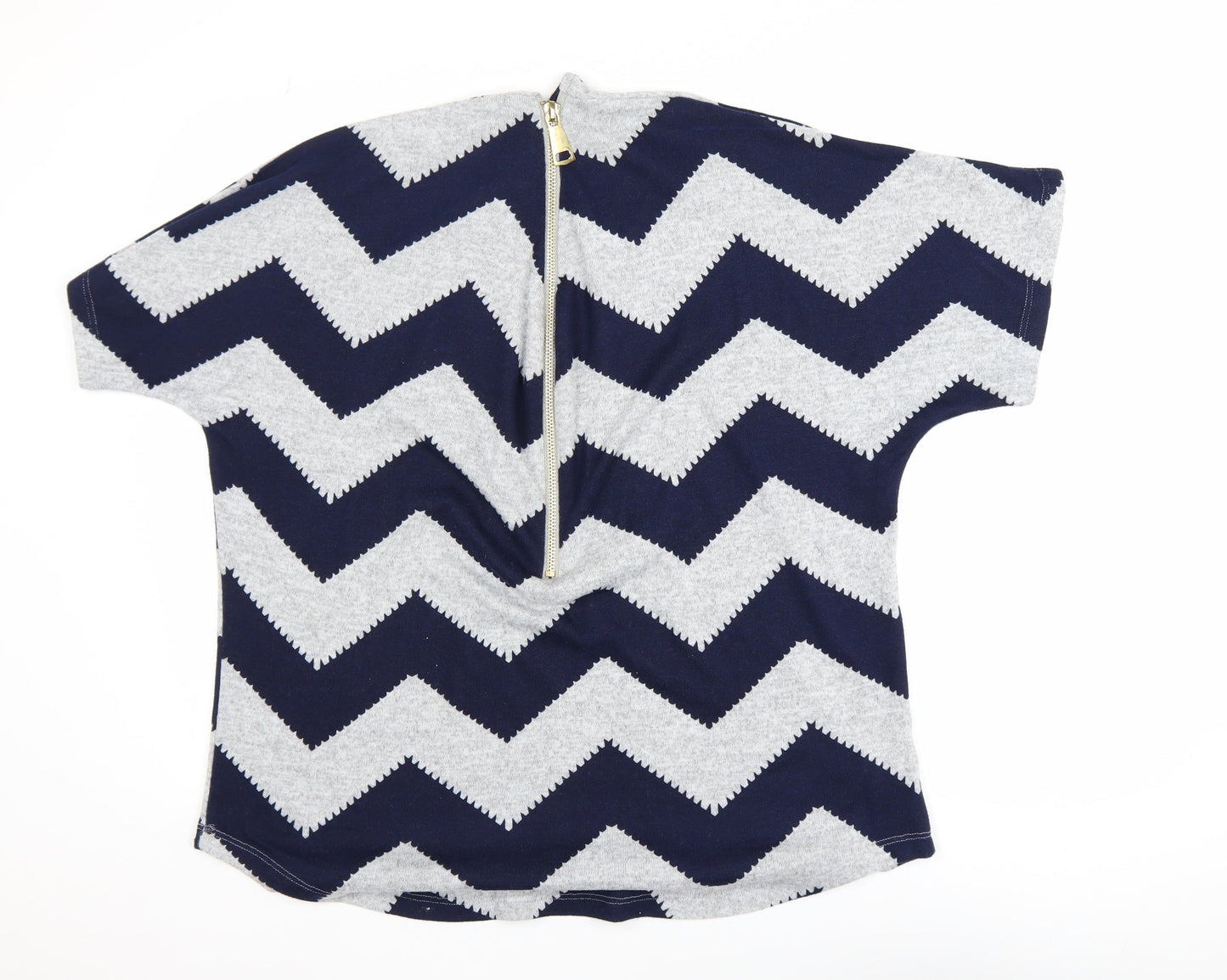 Womens UK Size 16 Roman Blue Tunic Blouse