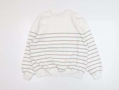 Womens UK Size S Dunnes Ivory Pullover Sweatshirt