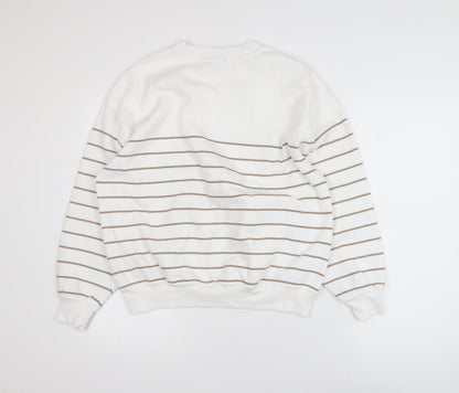 Womens UK Size S Dunnes Ivory Pullover Sweatshirt