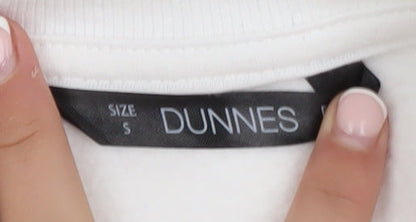 Womens UK Size S Dunnes Ivory Pullover Sweatshirt