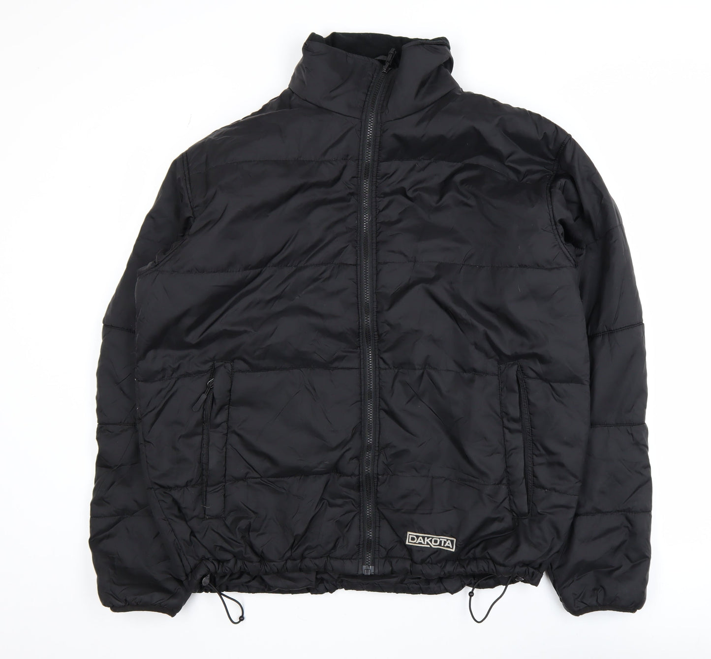 Dakota Men’s Black XL Puffer Jacket Nylon Winter Outdoor Full Zip