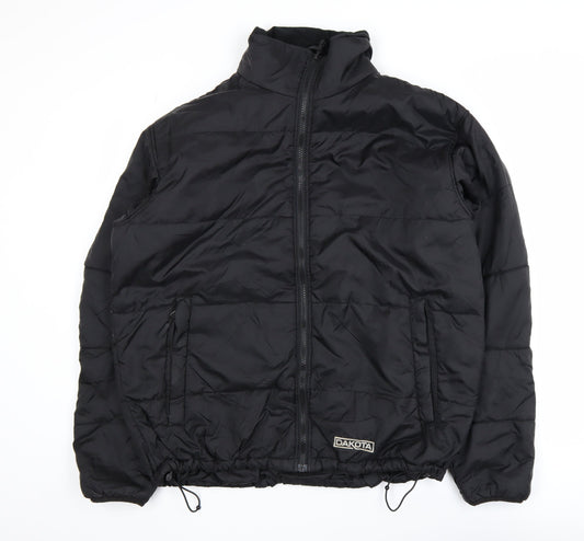 Dakota Men’s Black XL Puffer Jacket Nylon Winter Outdoor Full Zip