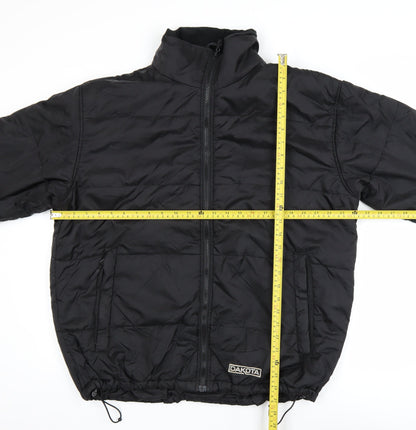 Dakota Men’s Black XL Puffer Jacket Nylon Winter Outdoor Full Zip