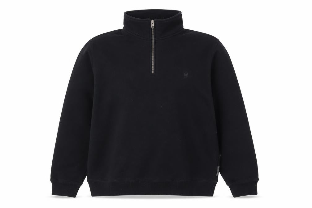 Mens UK Size XL French Connection Black Pullover Sweatshirt
