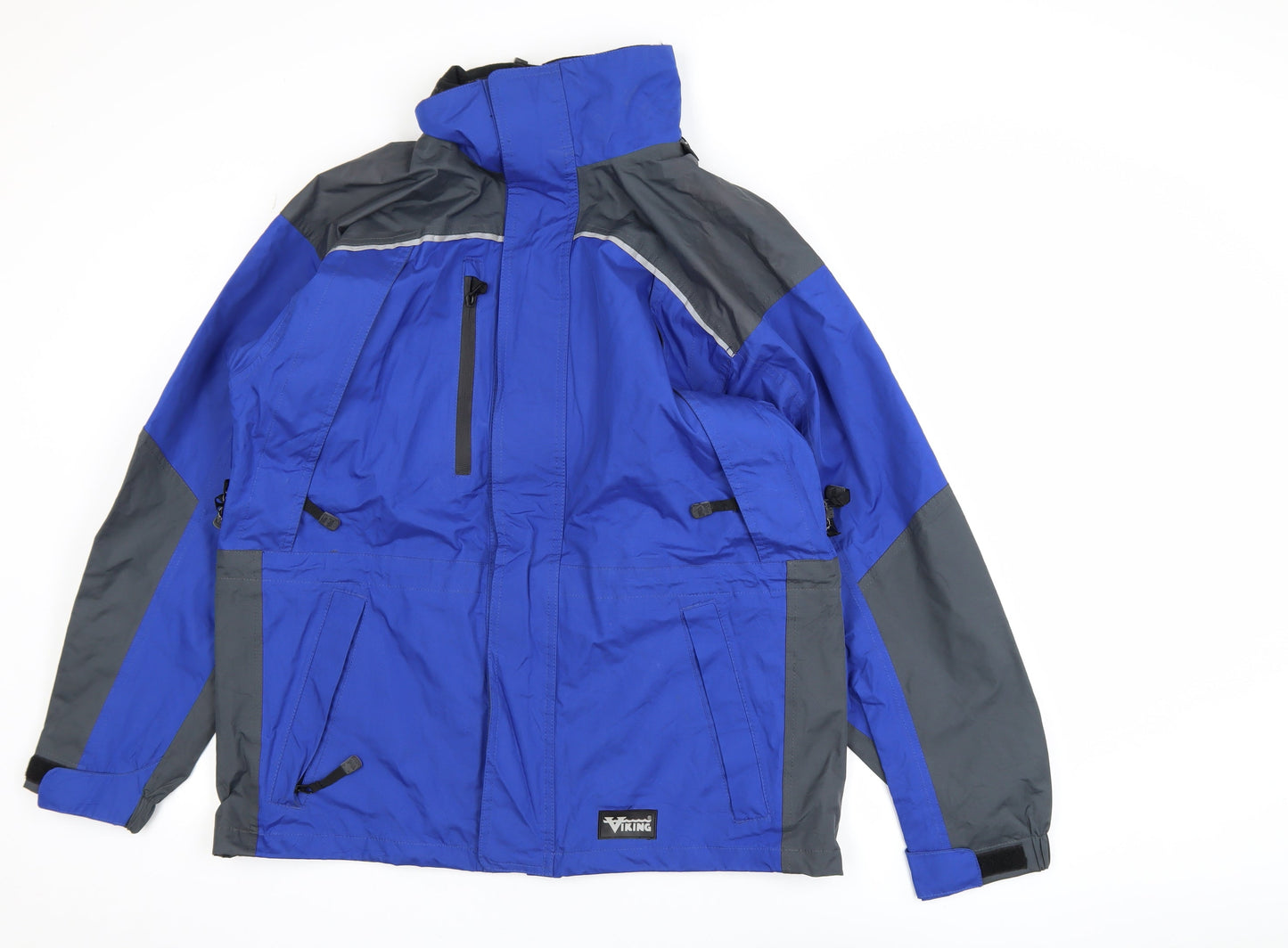 Mens UK Size M Viking Blue Rain Coat