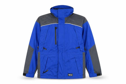 Mens UK Size M Viking Blue Rain Coat