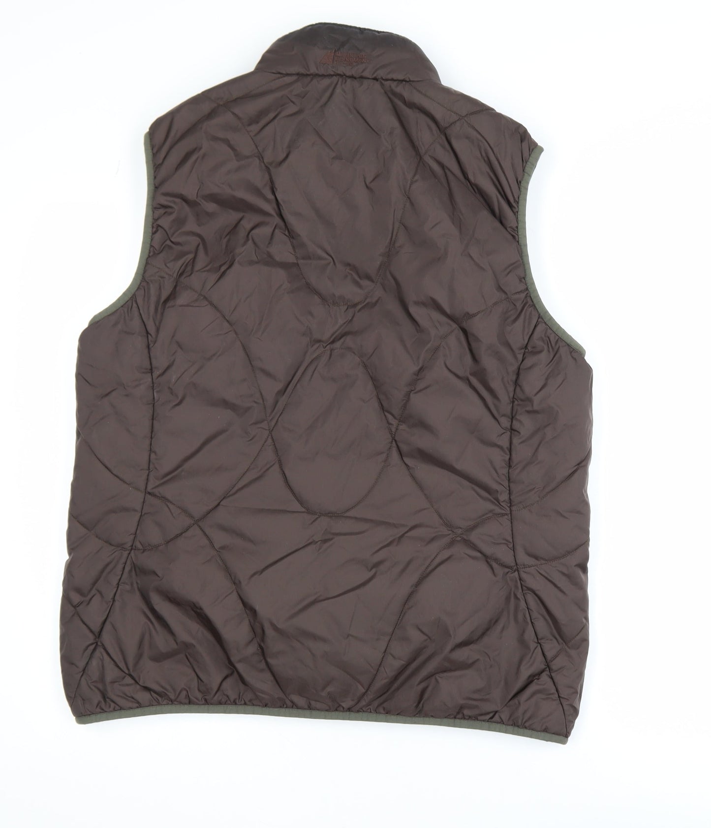 Womens UK Size S Mountain Equipment Co-op Brown Puffer Jacket