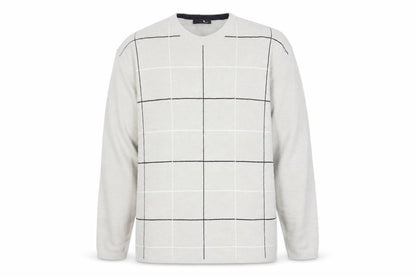 Mens UK Size 2XL BHS Beige Pullover Jumper