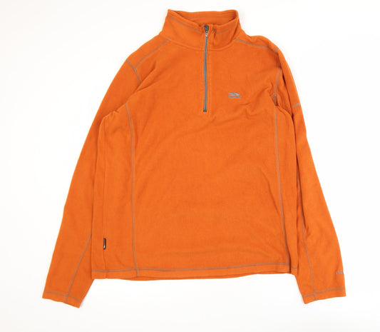 Mens UK Size L Trespass Orange Hiking Walking Running & Jogging Jacket