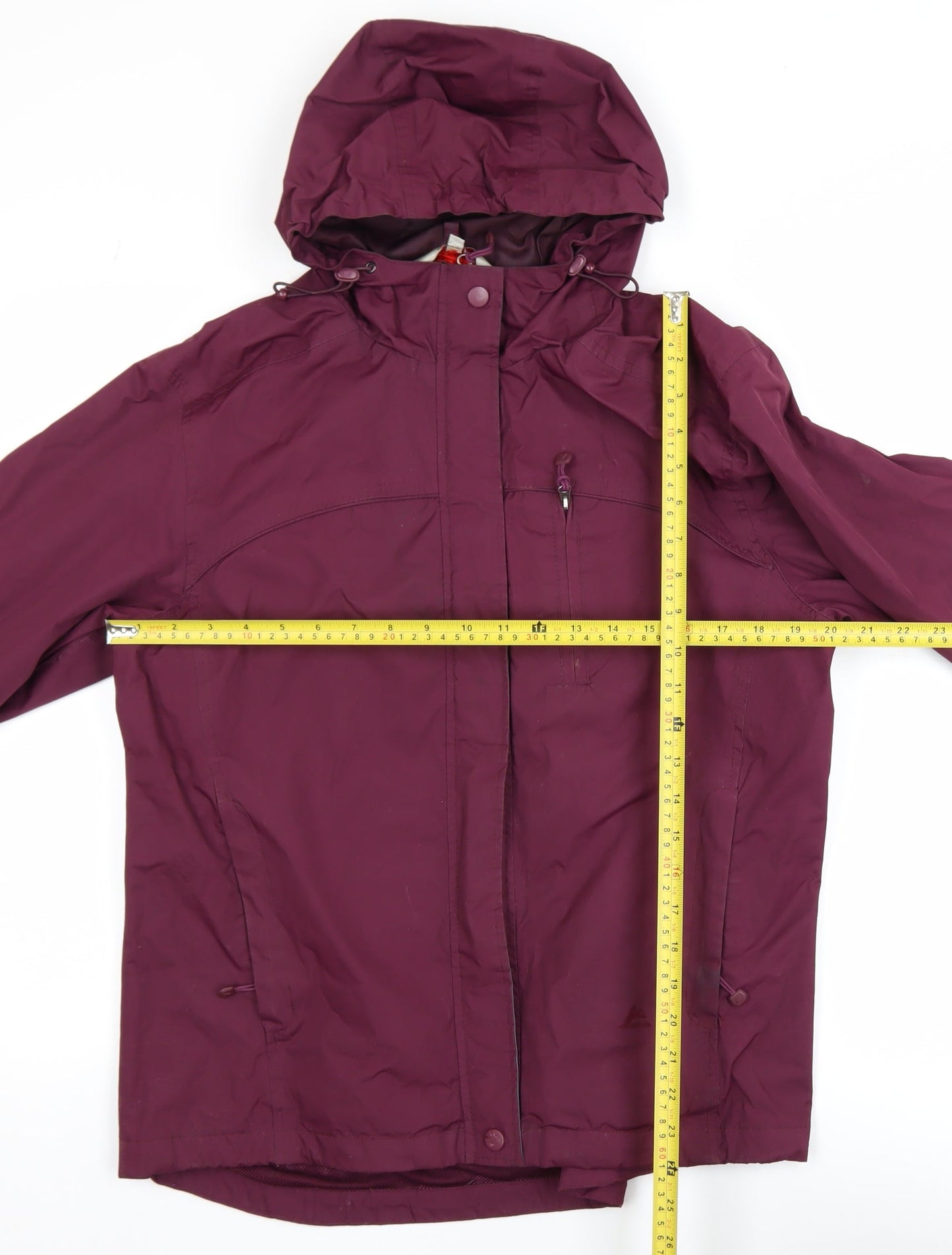 Womens UK Size L One Valley Purple Rain Coat