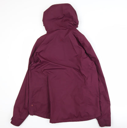 Womens UK Size L One Valley Purple Rain Coat