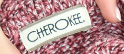 Womens UK Size 14 Cherokee Red Pullover Jumper