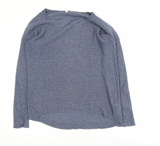 Womens UK Size M Gap Blue Pullover Jumper